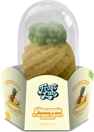 Frost Lab Pineapple frozen dessert